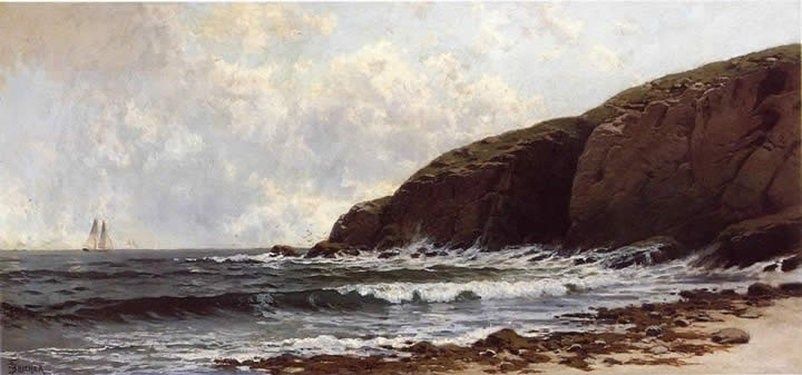 Alfred Thompson Bricher Coastal Scene 1
